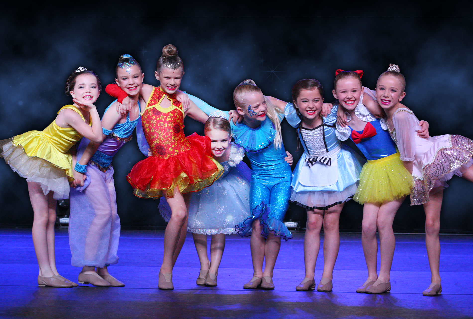 Annual shows featuring all ages and disciplines from the school